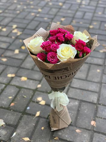 Букет цветов из: Розы в Подъячево
